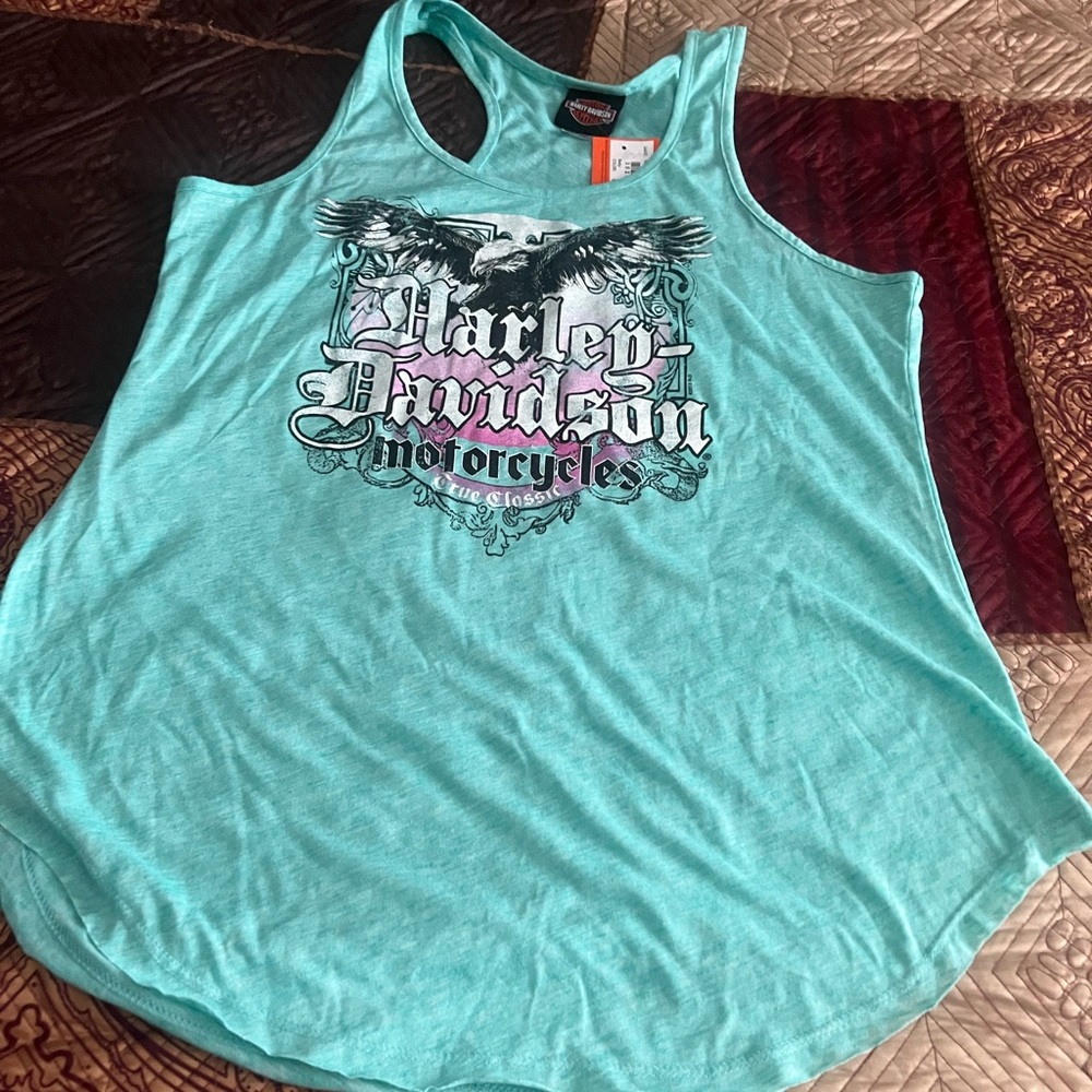 Ladies Harley Davidson racerback tank